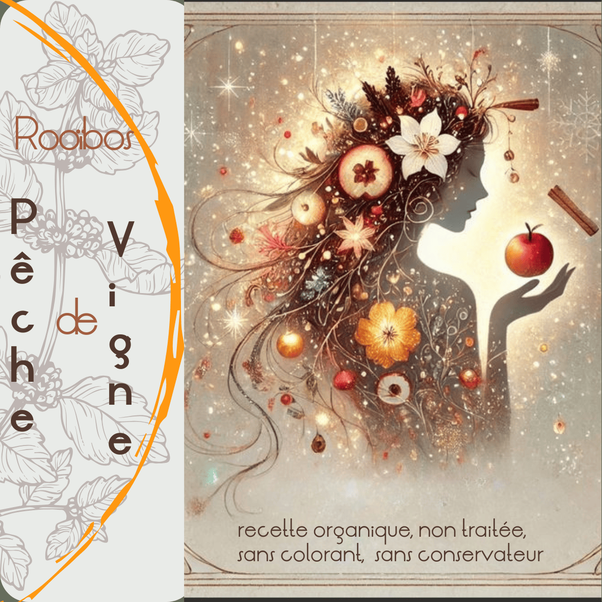 Infusion Pêche de Vigne – Pêche & Rooibos | LEGBA