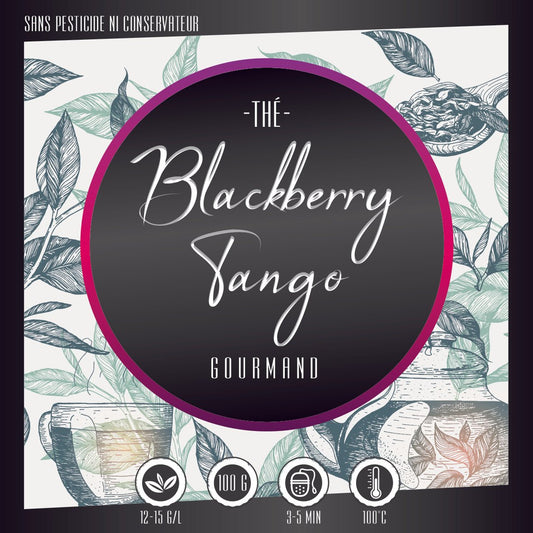 Blackberry Tango: Une Symphonie de Thé Noir et Fruits Rouges - LEGBA