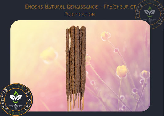 Encens Naturel 5 Elements Air – Joie : Fraîcheur, Légèreté et Bien - être. - LEGBA
