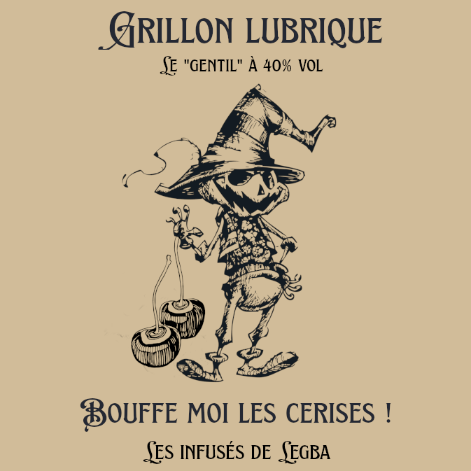 Grillon Lubrique – Rhum infusé griotte & ananas