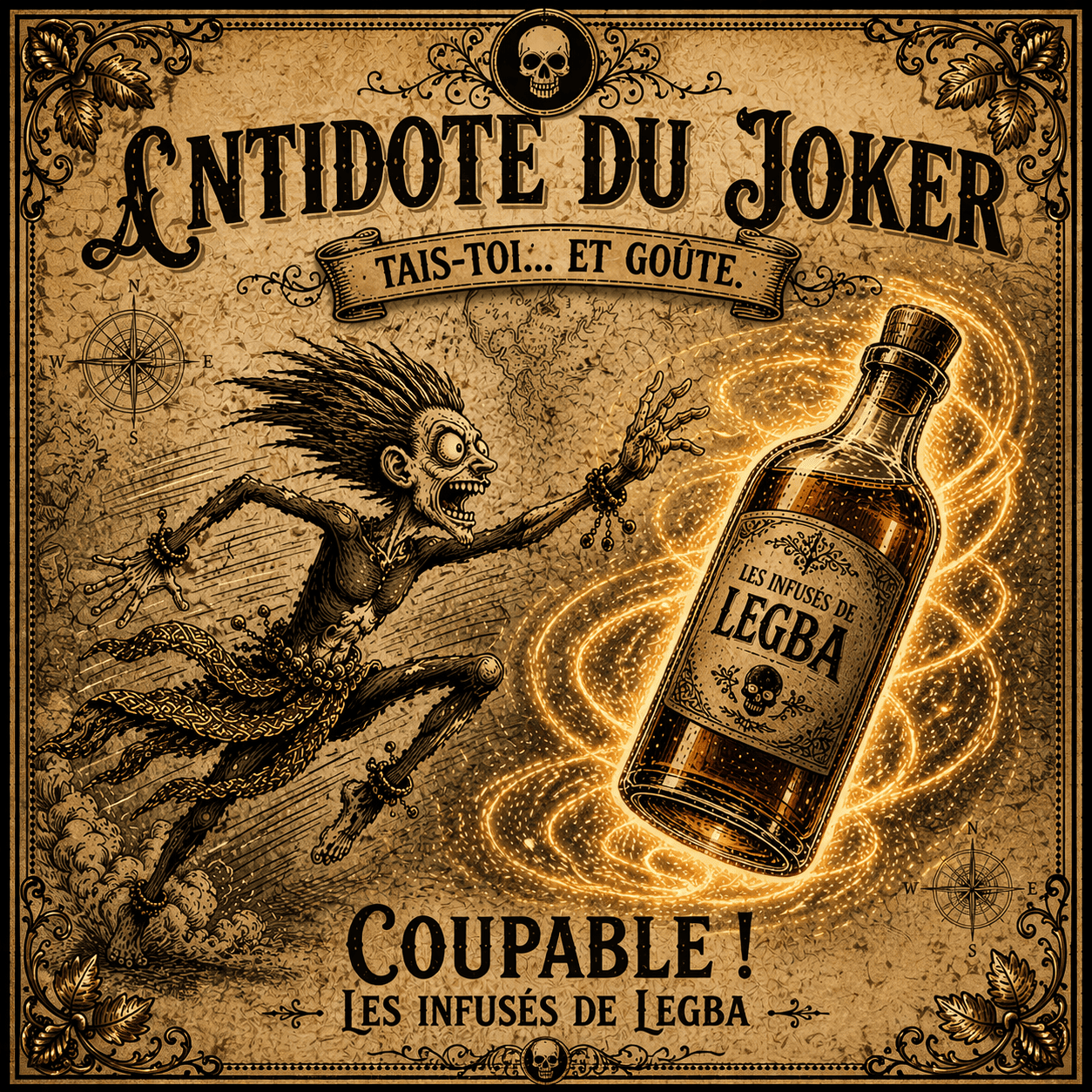 L'Antidote du Joker : rhum infusé l'audace en Fusion | LEGBA