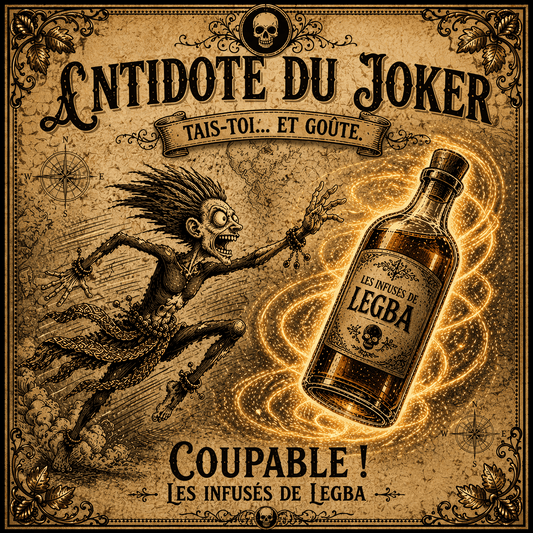 L'Antidote du Joker : rhum infusé l'audace en Fusion | LEGBA