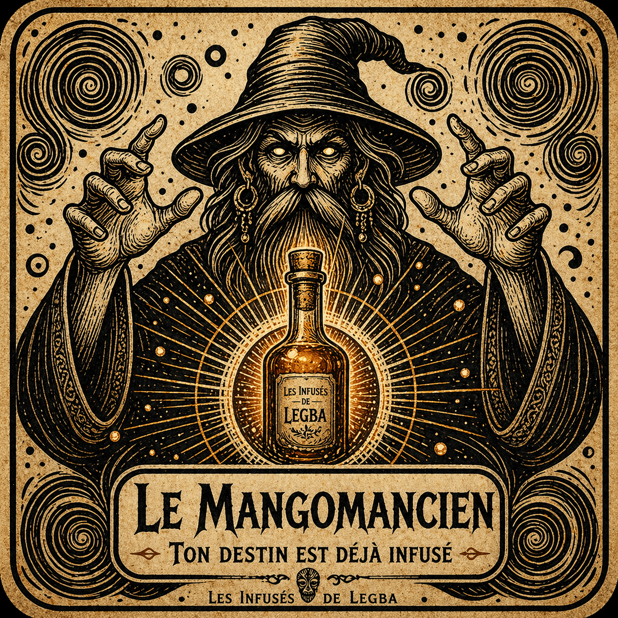 Rhum infusé : Le Mangomancien | LEGBA