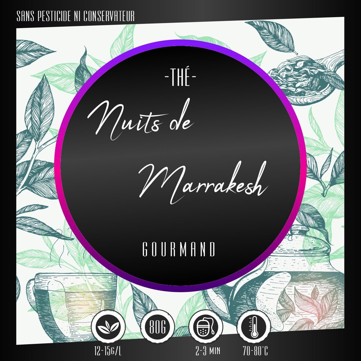 thé vert Nuit de Marrakesh - LEGBA